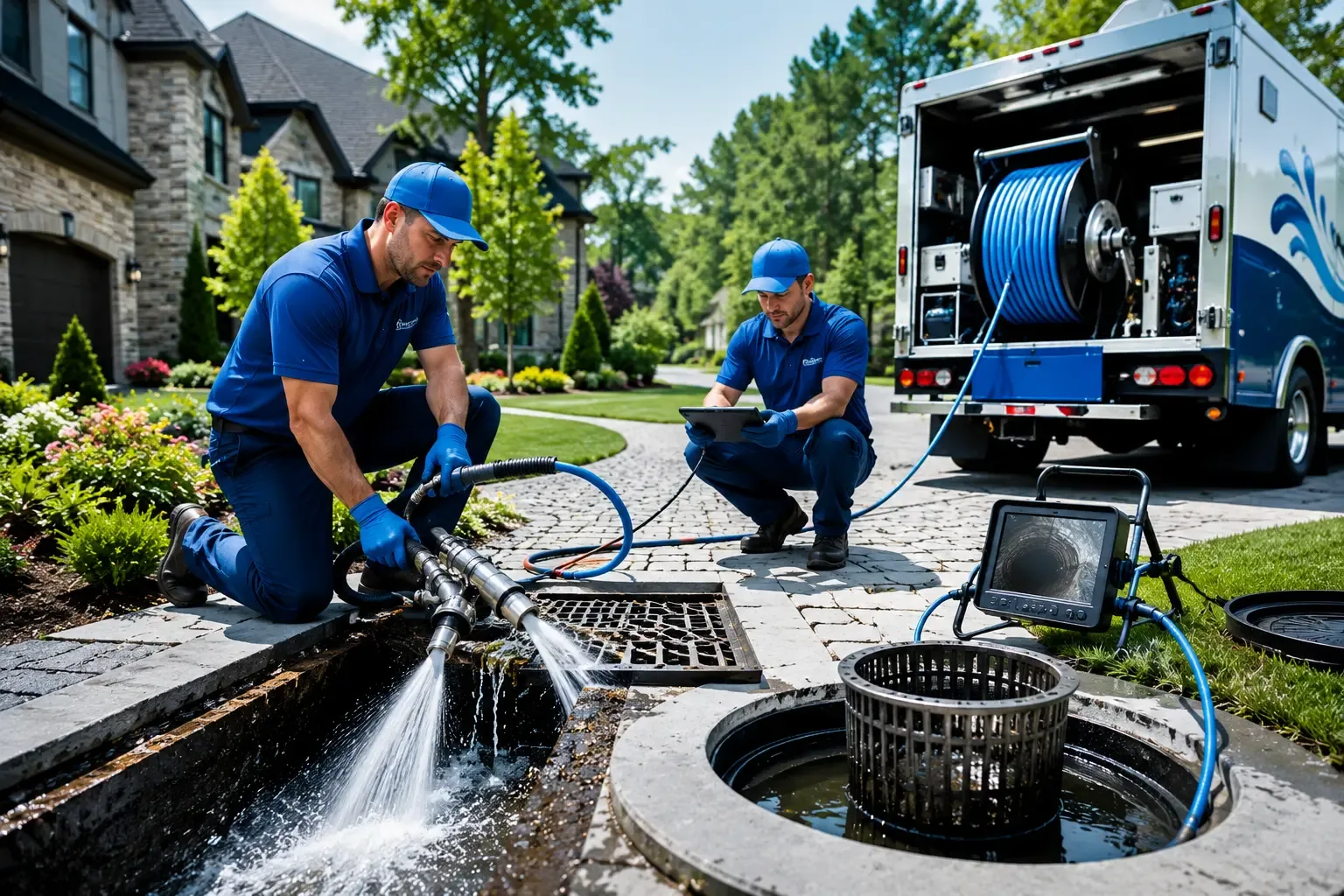 Local outdoor drain cleaning professionals in East Providence, RI